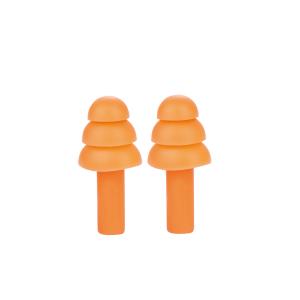 CE EN352-2 Approvados tampões de ouvido de silicone com fio A sua solução