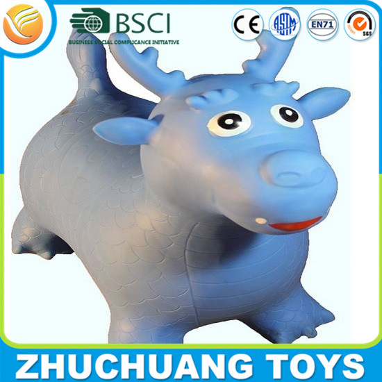 pvc inflatable giant chinese blue dragon