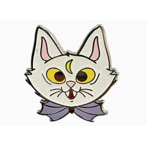 Custom Lapel Pin with Gold Spinning Design Cartoon Anime Theme and Customized Logo Metal Badge