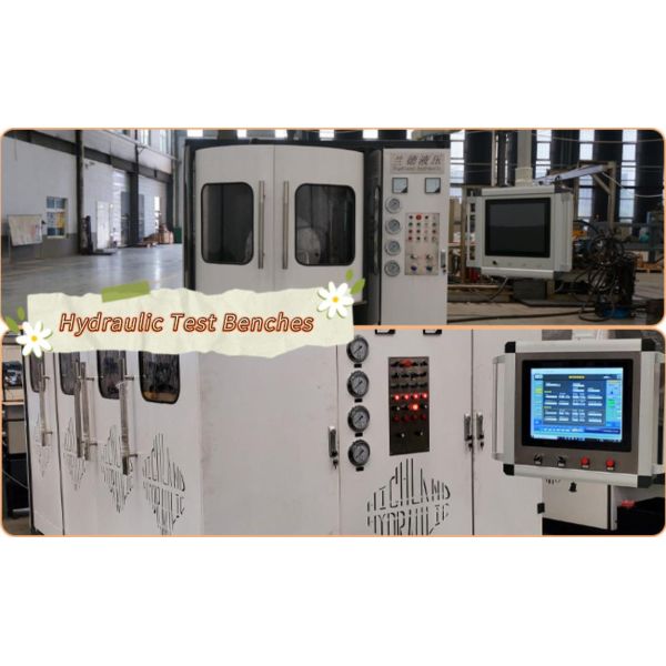 YST450  Hydraulic Motor Test Bench Device Factory Detection Data Integrity Compact Structure