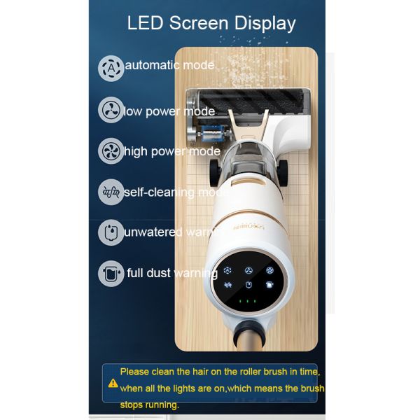 Многоповерхностное очищение влажное и сухое перезаряжаемое пылесос с индивидуальным цветом