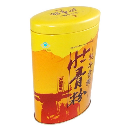 Do presente preto do vinho do feriado caixa oval da lata, latas de alumínio com tampas HACCP