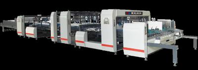 Máquina dobradora de caixas de tamanho médio alta velocidade 420 mm-2400 mm largura