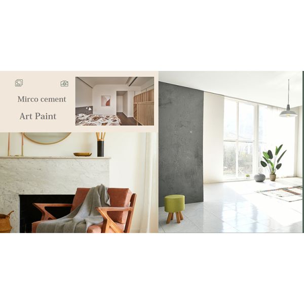 Микроцемент из полиуретановой смолы для проектирования зданий