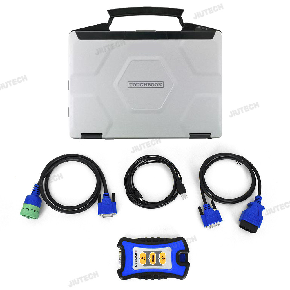 CF54 Ноутбук NEXIQ 3 USB LINK 125032 Дизельный грузовик Интерфейс OBD2 Диагностический инструмент