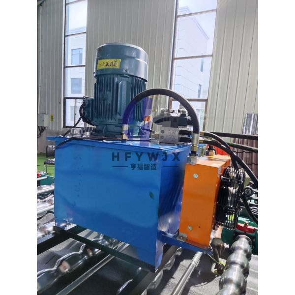 1100 Glazed Tile Roof Sheet Roll Forming Machine with Hydraulic Cutting System 16 Stands