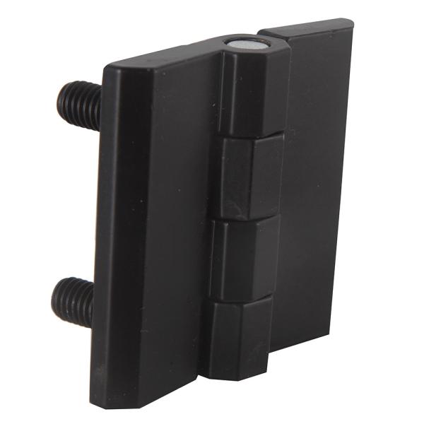 Dobradiças de porta cromadas pretas tamanho elétrico 60 mm painel tipo parafuso