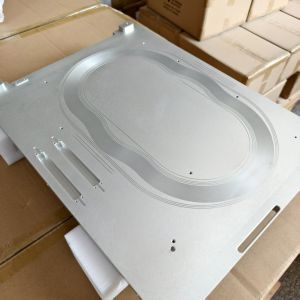 Aluminum Alloy Water Cooling Plate High Efficiency Friction Stir Welded
