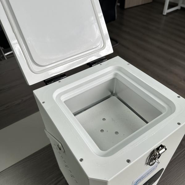 100W Stirling Cooler 2L Ultra Low Temperature Portable Medical Laboratory Freezer -120