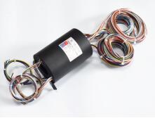 High Precision Rotary Joint Slip Ring 38.1mm Inner Hole Diameter Low Friction