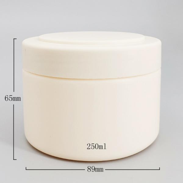 Frascos cosméticos plásticos do HDPE 29.0g 10.15oz