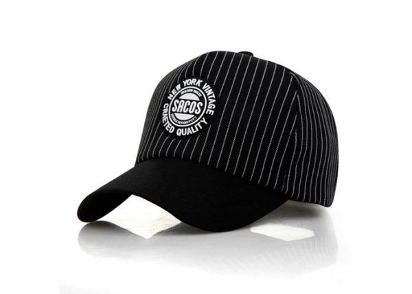 Grey Black Cotton Twill Baseball Cap , 3D Embroidery Logo Golf Minor League Baseball Hats