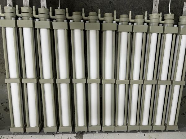 Electrolytic Porous alumina Ceramic Membrane for Zinc Nickel Alloy Anode