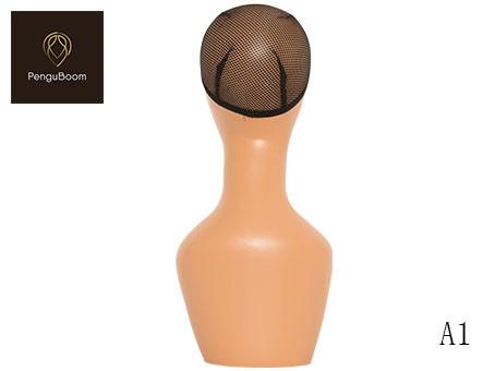 A1 Mannequin Head Without Shoulders African American Face Contemporary Makeup