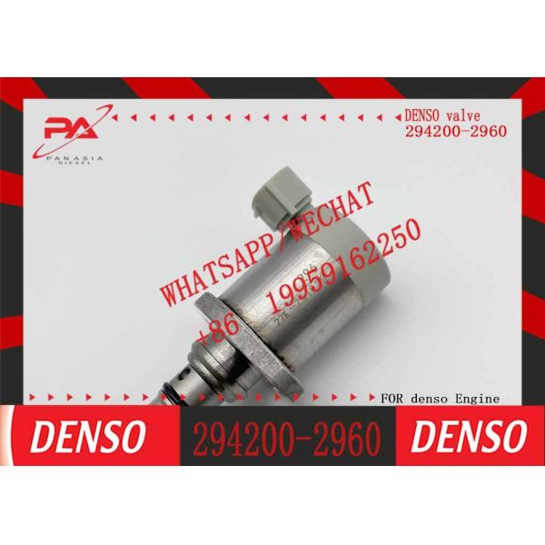 Parties de rail commun diesel soupape de commande solénoïde 294200-2960 soupape de comptage diesel soupape de commande de pompe à carburant