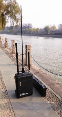 AC220V 120 Watt IED Jamming Systems , Portable Ied Jammers For Antiterrorism