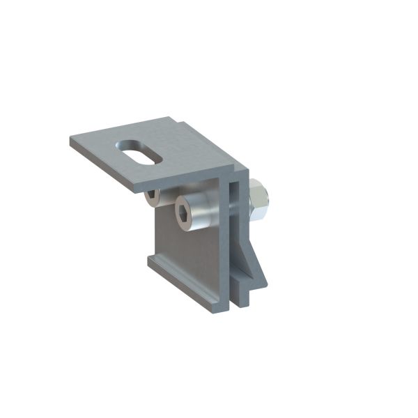 88M/S Aluminum Metal Roof Solar Mounting System Frameless