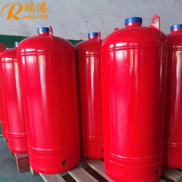 70L 90L 100L de aço carbono Fm200 cilindro de gás de nitrogênio para sistema de supressão de incêndio 4.2MPa / 5.6MPa