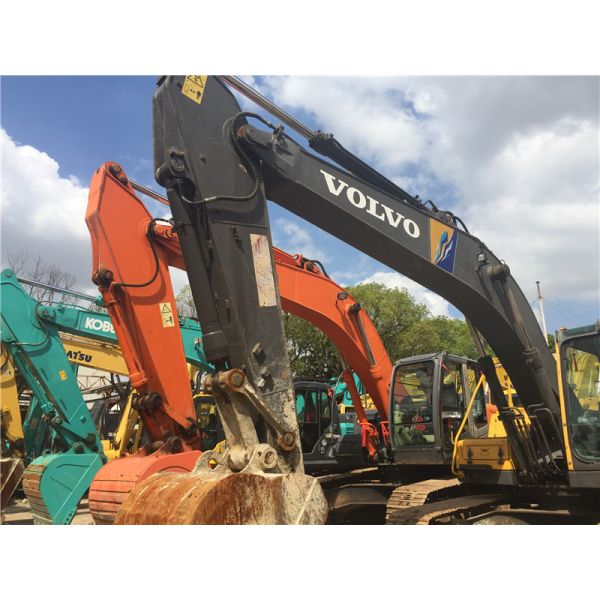 22T weight Used Crawler Excavator Volvo EC210  D6E EAE3 engine with Original Paint