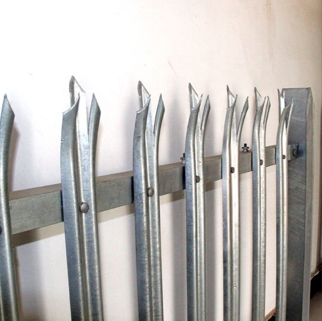 Fast Install Steel Palisade Fence For Site Control And Easy Maintenance