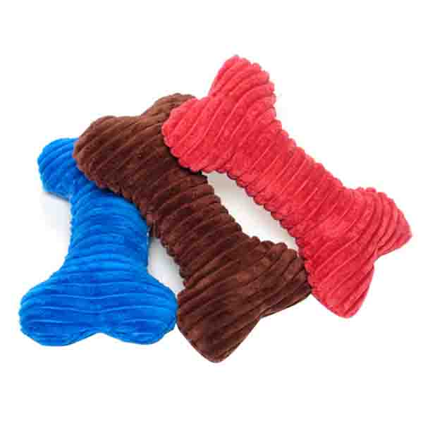 Изготовленные на заказ прочные игрушки собаки плюша косточки Coloful с Squeakers