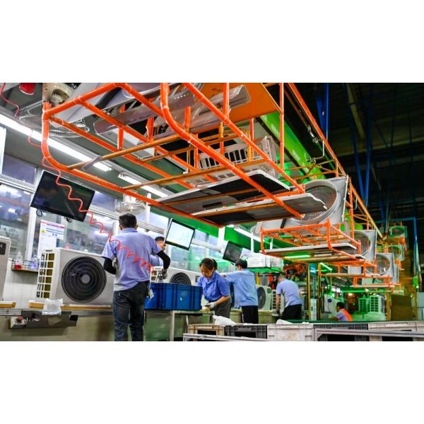 Производственная линия кондиционирования воздуха