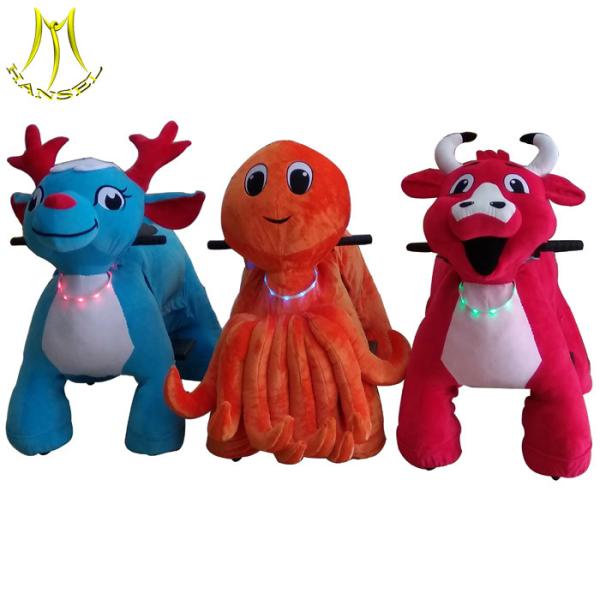 Hansel  best selling electronic  plush motorized animals for children