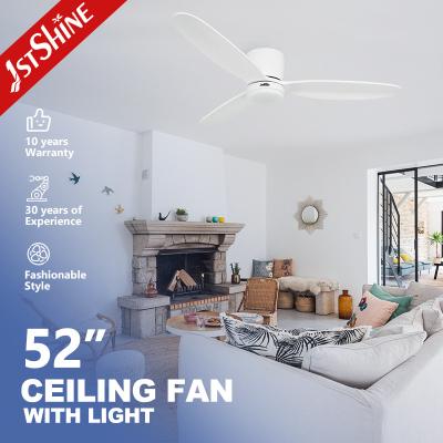 ETL Certified 1stshine Ceiling Fan Flush Mounted Or Ceiling Type With LED Light And Remote