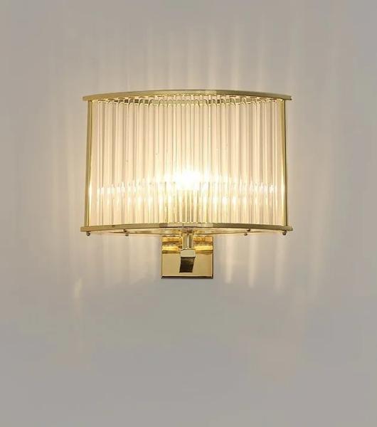 Transmitância alto AC220V dos candelabros de parede claros resistentes de alta temperatura da parede de vidro