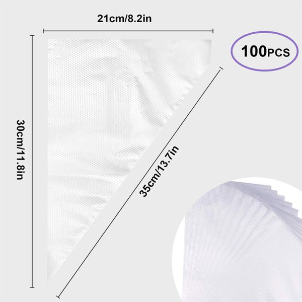 Сумки PA PE устранимые многоразовые морозя для замораживать сливк