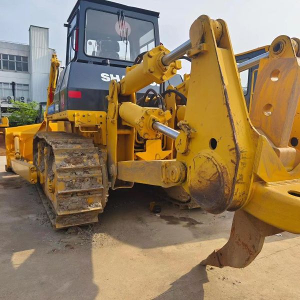 SHANTUI SD32 37 Ton 320HP Heavy Crawler Bulldozer with 10 m³ Semi-U Blade for Mining and Construction