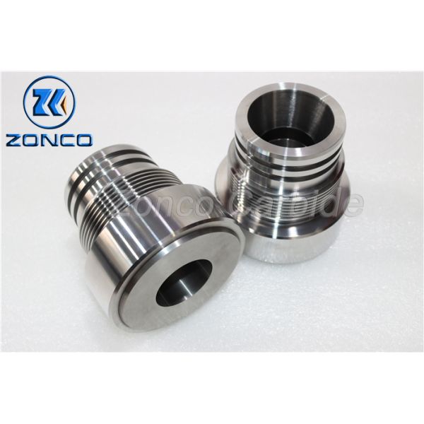 Threaded Nozzle Tungsten Carbide Power Tool Parts Customized