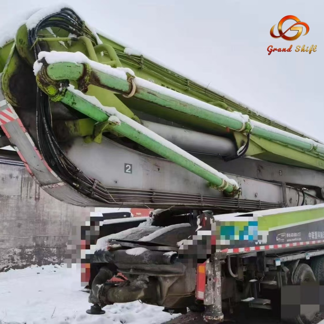 2013 Used Zoomlion 63m Concrete Pump Truck with Scania G470 Chassis for High Pumping Efficiency