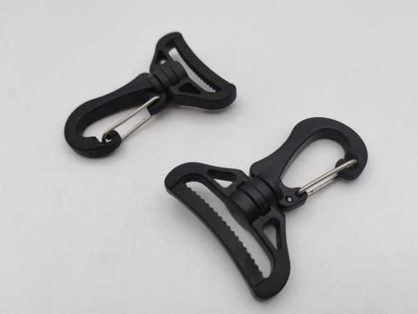 27.6mm*37.7mm Plastic Bungee Hooks Lobster Clasps Swivel Trigger Clips