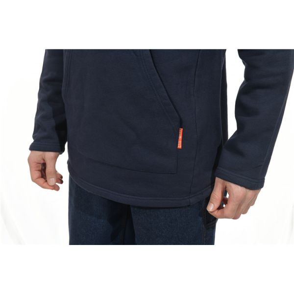 CAT sudadera con capucha 350gsm del paño grueso y suave de 2 francos