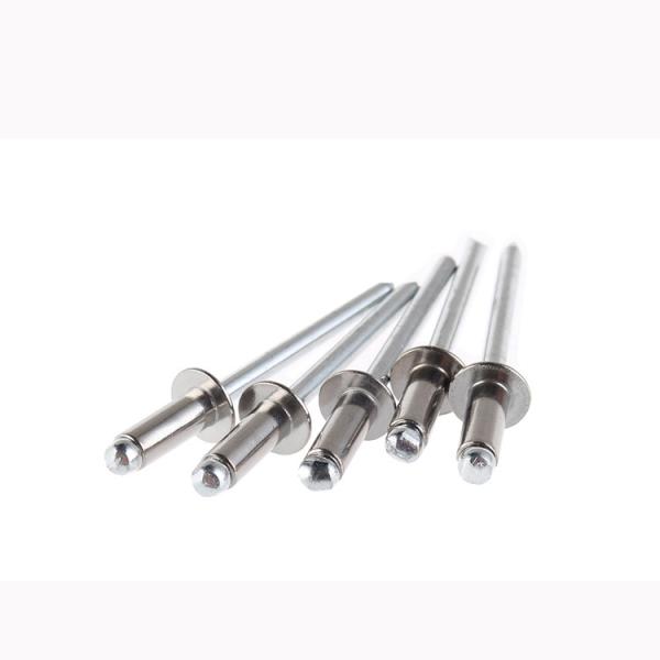 Plain Color Stainless Steel Waterproof Blind Rivet Standard Size