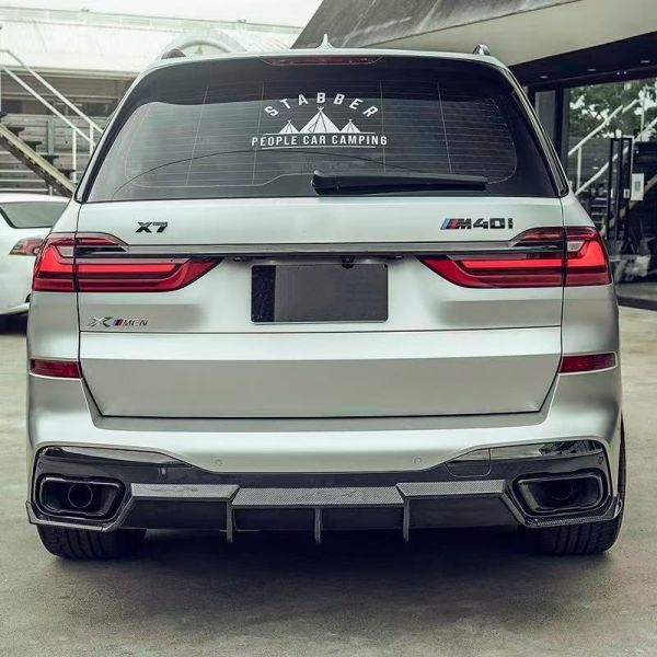 For BMW X7 Carbon Fiber Body Kit X7 FD Carbon Fiber Front Lip Diffuser Spoiler Side Skirt X7 Bumper Accessories