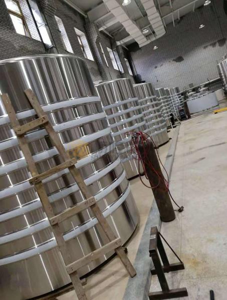 Durable 3000l Brewery Fermentation Tanks Highly Automatic / Manual Operation