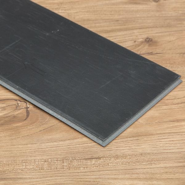 EVA Compounded Luxury Pvc Plank Covering Black Color