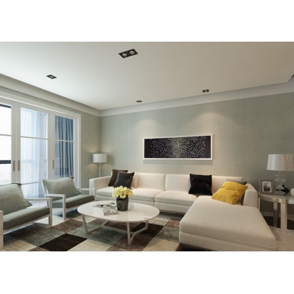 0,53 * 10M моющиеся рельефные виниловые обои для украшения дома