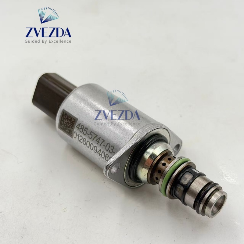 ZVEZDA Hydraulic Proportional Solenoid Valve Replace Part Number 485-5747-03 Fit  966H 972H 980K