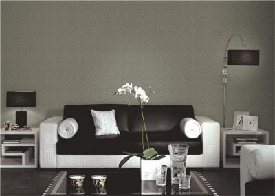 Textured Peel And Stick Grasscloth Wallpaper For Room Wall , CE Certification
