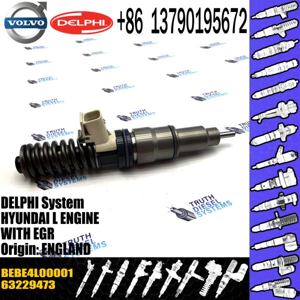 4 injetor eletrônico da unidade de Pin DELPHI Fuel Injetor BEBE4L00002 BEBE4L00001