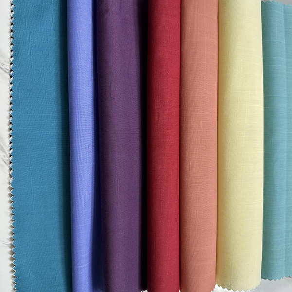 Textiles Wholesale Yarn Dyed 80/20 TR 142gsm Woven Fabric For Clothing
