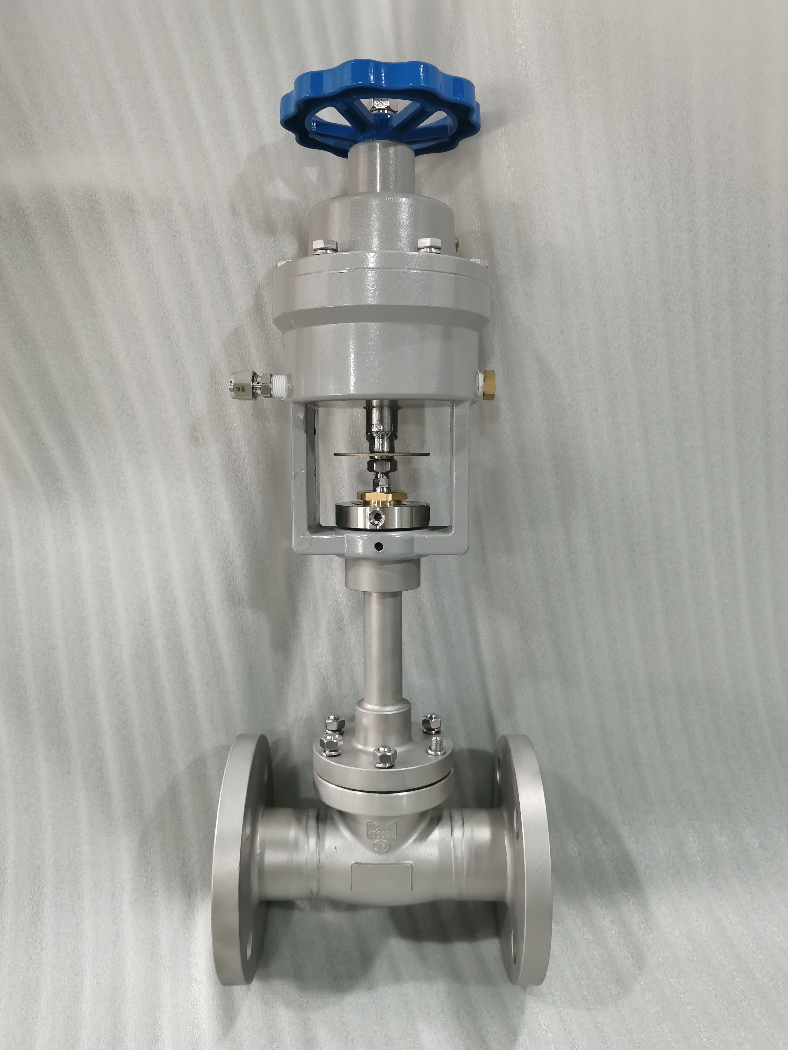 Тип клапан Ss304 Ss316 Dn10 фланца аварийной ситуации криогенный отключенный - Dn100mm