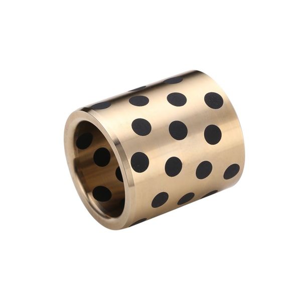 SOB Customized Self Lubricating Bronze Bushing With Graphite Sleeve Flange &