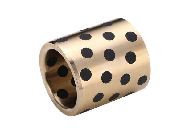 SOB Customized Self Lubricating Bronze Bushing With Graphite Sleeve Flange & Thrust