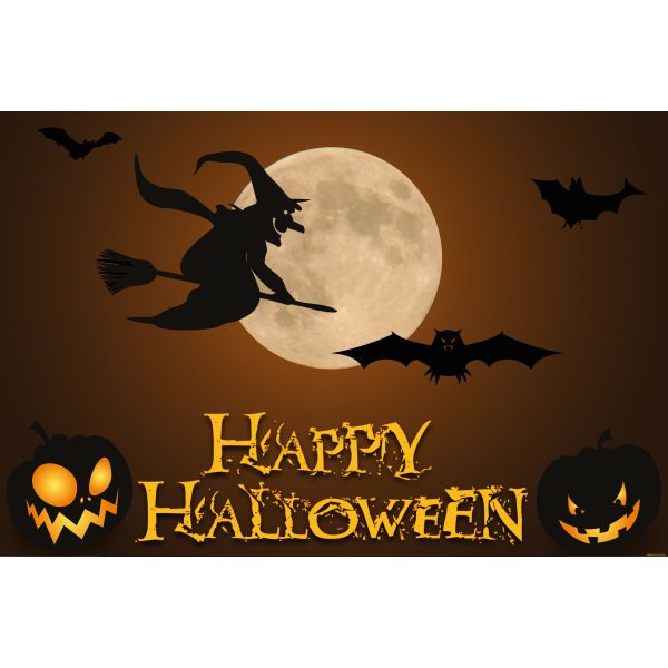 Plastic Halloween Inflatable Pumpkin Tombstone Pumpkins w/ LEDs Perfect for Halloween