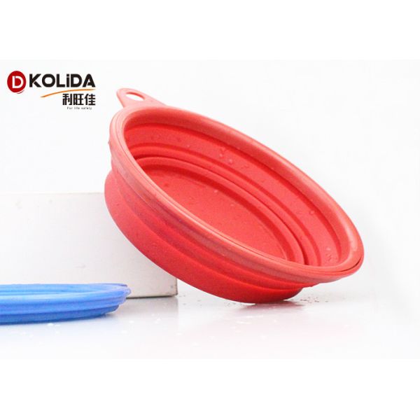 Portable Folding Silicon Pet Food Bowls Travel Collapsible Pet Bowl