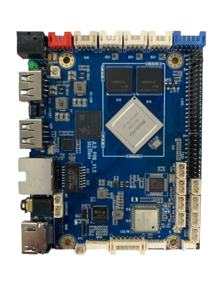 ROCKCHIP RK3288 POS Board 100M Adaptive Ethernet EMMC 16G/ 32G/ 64G For Option JLD-P06 Motherboard